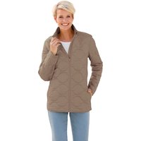 Sieh an! Damen Steppjacke taupe von Sieh an!