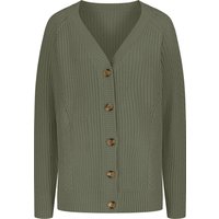 Sieh an! Damen Strickjacke khaki von Sieh an!