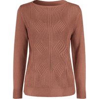 Sieh an! Damen Strickpullover rosenholz von Sieh an!