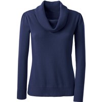 Sieh an! Damen Wasserfallpullover marine von Sieh an!