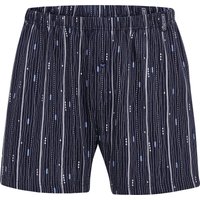 Sieh an! Herren Boxershorts 2x marine-bedruckt von Sieh an!