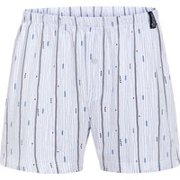 Sieh an! Herren Boxershorts 2x weiß-bedruckt von Sieh an!