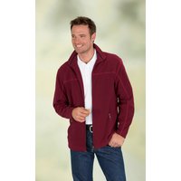 Sieh an! Herren Fleecejacke, bordeaux von Sieh an!