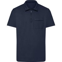 Sieh an! Herren Poloshirt marine von Sieh an!