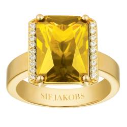 Sif Jakobs Jewellery SJ-R42267YELCZ-YG Damenring Roccanova Altro Grande Goldfarben von Sif Jakobs Jewellery