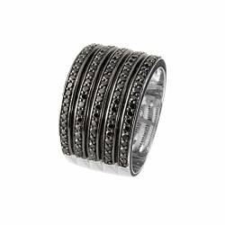 Sif Jakobs Anillo Mujer R10615-BK-58 (Talla 18) von Sif Jakobs