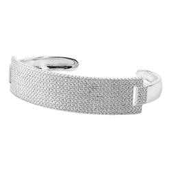 Sif Jakobs Pulsera Mujer BG0097-CZ Gris Plata de Ley (16 cm) von Sif Jakobs