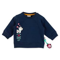 Sigikid Baby-Mädchen Bio-Baumwolle Sweatshirt, dunkelblau, 80 von Sigikid