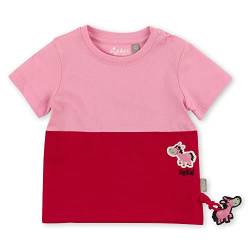 Sigikid Baby-Mädchen T-Shirt, rosa/rot/Pferd, 86 von Sigikid
