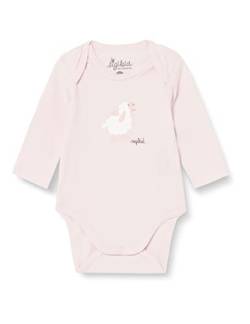sigikid Baby-Mädchen Langarm aus Bio-Baumwolle für Neugeborene Mädchen & Jungen in den Größen 50 bis 68 Unterwäsche Body für Babys, pink von Sigikid