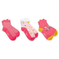sigikid Socken-Set 3er aus Bio-Baumwolle für Mini Mädchen in den Größen 25/27-31/33 von Sigikid