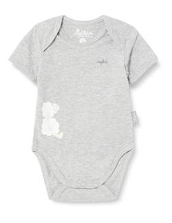 sigikid Unisex Baby Kurzarm aus Bio-Baumwolle für Neugeborene Mädchen & Jungen in den Größen 50 bis 68 Unterwäsche Body für Babys, grau, 62 von Sigikid