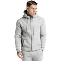 Siksilk Hoodie SikSilk Zipper Herren ZIP THROUGH FUNNEL NECK HOODIE SS-16072 Grey von SikSilk