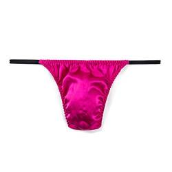 SilRiver Men's Satin Bikini T-Back Underwear von SilRiver