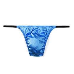 SilRiver Men's Satin Bikini T-Back Underwear von SilRiver