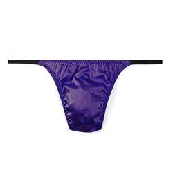 SilRiver Men's Satin Bikini T-Back Underwear von SilRiver