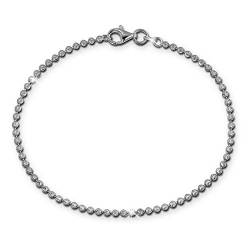 SilberDream Armschmuck 19cm Armband Kugel diamantiert Damen Silber SDA2549J Silber Armband von SilberDream