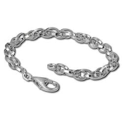 SilberDream Charmsarmband Charms Armschmuck 19cm 925 Sterling Silber FC0502 Silber Armband von SilberDream