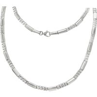 SilberDream Collier SilberDream Collier Rechteck 925 Silber, Damen Colliers Panzer aus 925 Sterling Silber, Farbe: silber von SilberDream