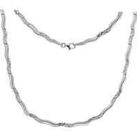 SilberDream Collier SilberDream Collier Wave 925 Silber, Damen Colliers Wave aus 925 Sterling Silber, Farbe: silber von SilberDream