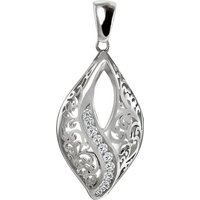 SilberDream Kettenanhänger SilberDream Damen Orient Ketten-Anhänger, Orientanhänger 925 Sterling Silber, silber, weiß von SilberDream