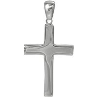 SilberDream Kettenanhänger SilberDream Ketten Anhänger -Kreuz-, Großes Kreuzanhänger 925 Sterling Silber, silber von SilberDream