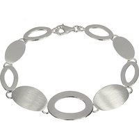 SilberDream Silberarmband SDA4900JX SilberDream 925 Sterling Silber (Armband), Damen Armband (Oval) ca. 19cm, 925 Sterling Silber, Farbe: silber von SilberDream