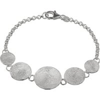 SilberDream Silberarmband SDA4900JX SilberDream 925 Sterling Silber (Armband), Damen Armband (Oval) ca. 19cm, 925 Sterling Silber, Farbe: silber von SilberDream