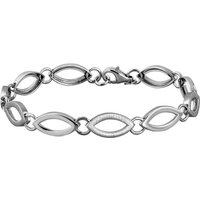 SilberDream Silberarmband SDA4901JX SilberDream 925 Sterling Silber (Armband), Damen Armband (Blütenblatt) ca. 19cm, 925 Sterling Silber, Farbe: silb von SilberDream