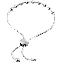 SilberDream Silberarmband SDA7090X SilberDream Damen Armband variable Größe (Armband), Damen Armband (diamantierte Kugeln) bis ca. 22cm, 925 Sterling Silber von SilberDream