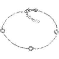 SilberDream Silberarmband SilberDream Armband 18-21cm silber (Armband), Damen Armband (Blümchen) ca. 18cm + 3cm Verlängerung, 925 Sterling Sil von SilberDream