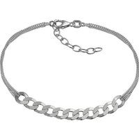 SilberDream Silberarmband SilberDream Armschmuck 18cm silber (Armband), Damen Armband (Fantasie) ca. 18cm, 925 Sterling Silber, Farbe: silber von SilberDream