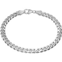 SilberDream Silberarmband SilberDream Armschmuck 19cm silber (Armband), Damen, Herren Armband ca. 19cm, 925 Sterling Silber, Farbe: silber von SilberDream