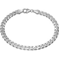 SilberDream Silberarmband SilberDream Armschmuck 21cm silber (Armband), Damen, Herren Armband ca. 21cm, 925 Sterling Silber, Farbe: silber von SilberDream