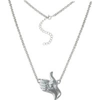 SilberDream Silberkette SilberDream Daumen hoch Halskette 925er, Halsketten (Daumen hoch) ca. 41cm bis 46cm, 925 Sterling Silber, Farbe von SilberDream