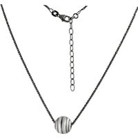 SilberDream Silberkette SilberDream Kugelspirale Halskette 925er, Halsketten (Kugelspirale) ca. 42cm - 47cm, 925 Sterling Silber, Farbe: von SilberDream