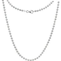 SilberDream Silberkette SilberDream Moon Halskette 925 Silber, Damen Halsketten(Moon) ca. 45cm, 925 Sterling Silber, Farbe: silber von SilberDream