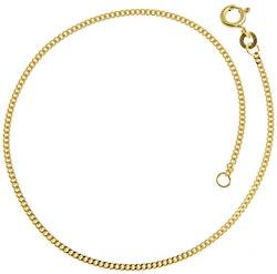 Goldkette Armband 1,6mm Damenarmband - 333 Gold, wählbare Längen 17-23cm von Silberketten-Store