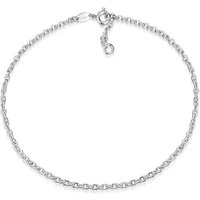 Silberkettenstore Fußkette Fußkette Erbse 2,2, Länge wählbar von 23-30cm von Silberkettenstore