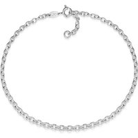 Silberkettenstore Fußkette Fußkette Erbse 2,8mm - 925 Silber, Länge wählbar von 23-30cm von Silberkettenstore