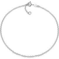 Silberkettenstore Fußkette Fußkette Erbse 2mm - 925 Silber, Länge wählbar von 23-30cm von Silberkettenstore