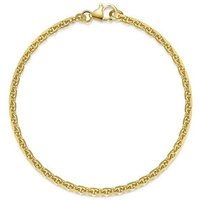 Silberkettenstore Goldarmband Ankerkette Armband 2,5mm - 333 Gold, Länge wählbar 17-23cm von Silberkettenstore