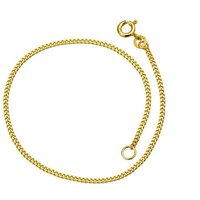 Silberkettenstore Goldarmband Panzerkette Armband 1,6mm - 333 Gold - 1.1145 B Länge: 17cm von Silberkettenstore