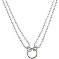 Silberkettenstore Kette mit Anhänger Fashion Line Charms - 925 Silber, Länge wählbar von 40-100cm von Silberkettenstore