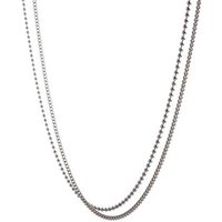 Silberkettenstore Kette mit Anhänger Fashion Line Destiny - 925 Silber, Länge wählbar von 40-100cm von Silberkettenstore