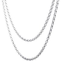 Silberkettenstore Kette mit Anhänger Fashion Line Passion - 925 Silber, Länge wählbar von Silberkettenstore