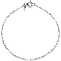 Silberkettenstore Silberarmband Figarokette Armband 1,4mm - 925 Silber von Silberkettenstore