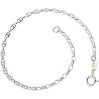 Silberkettenstore Silberarmband Kaffeebohnenkette Armband 2,5mm - 925 Silber, Länge wählbar von Silberkettenstore