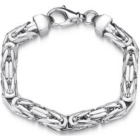 Silberkettenstore Silberarmband Königskette Armband 10mm - 925 Silber von Silberkettenstore