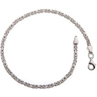 Silberkettenstore Silberarmband Königskette Armband 2,2mm - 925 Silber, Länge wählbar von 16-25cm von Silberkettenstore